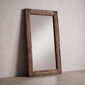 Aged Wood- Sculptural Mirror